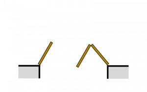 Deschiderea obloanelor - acordeon interior dreapta