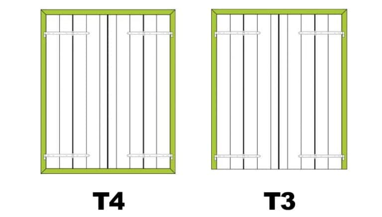 Obloane infundate cu toc complet si in 3 parti